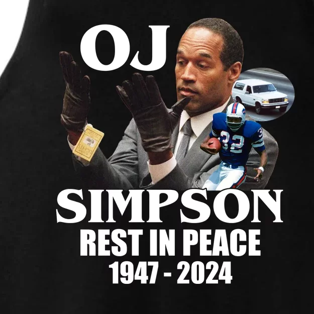 Rip Oj Simpson 1947 2024 Ladies Tri-Blend Wicking Tank