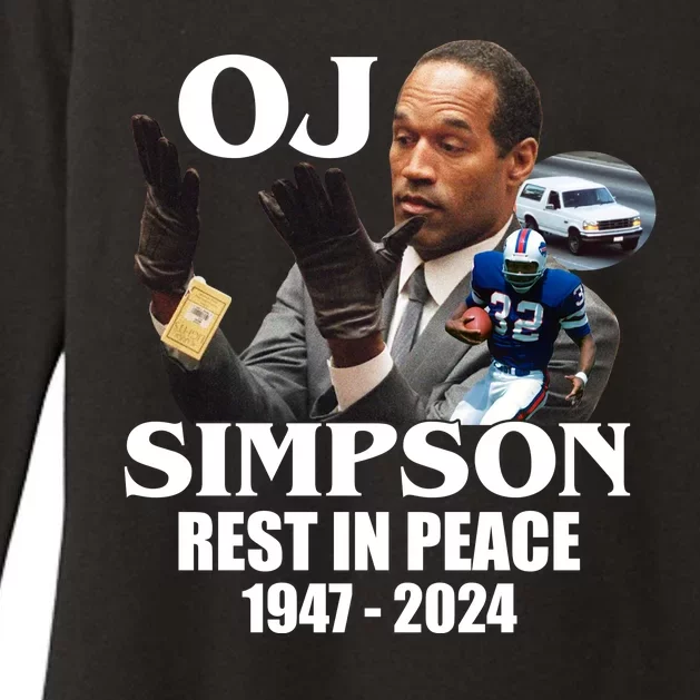 Rip Oj Simpson 1947 2024 Womens CVC Long Sleeve Shirt