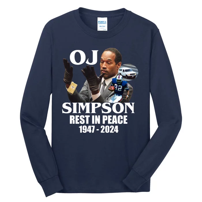 Rip Oj Simpson 1947 2024 Tall Long Sleeve T-Shirt