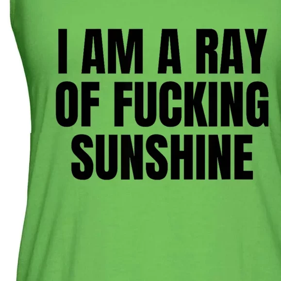 Ray Of Sunshine Ladies Essential Flowy Tank