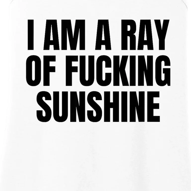 Ray Of Sunshine Ladies Essential Tank