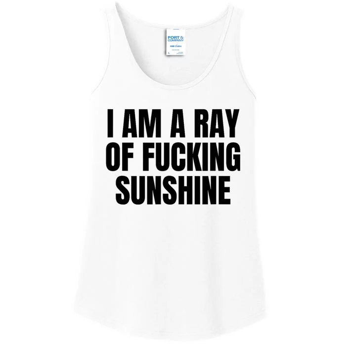 Ray Of Sunshine Ladies Essential Tank