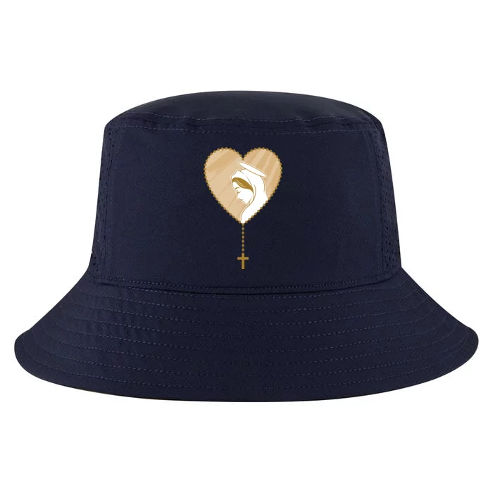 Rosary Virgin Mary Cool Comfort Performance Bucket Hat