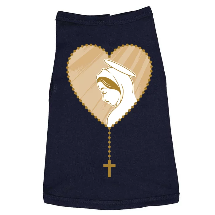 Rosary Virgin Mary Doggie Tank