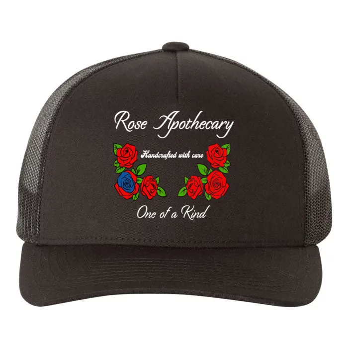 Rose Apothecary Handcrafted With Care One Of A Kind Yupoong Adult 5-Panel Trucker Hat