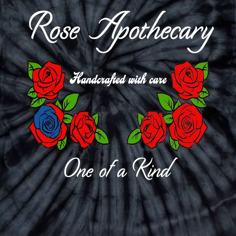 Rose Apothecary Handcrafted With Care One Of A Kind Tie-Dye T-Shirt