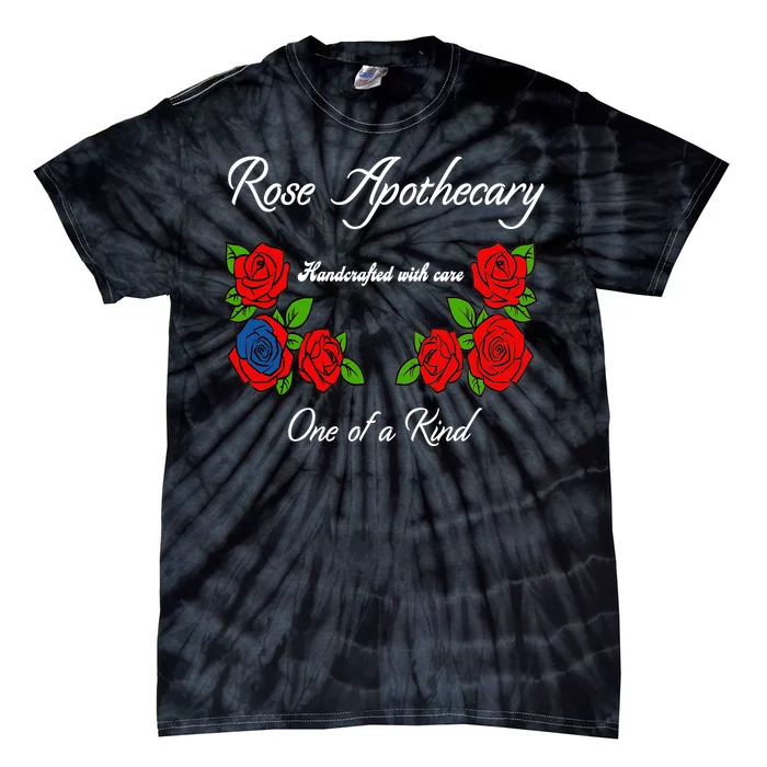 Rose Apothecary Handcrafted With Care One Of A Kind Tie-Dye T-Shirt