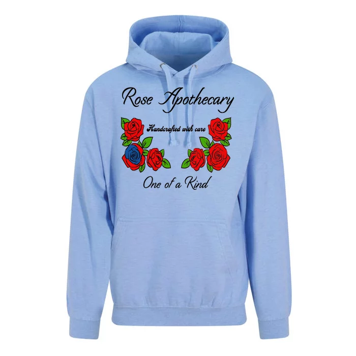 Rose Apothecary Handcrafted With Care One Of A Kind Unisex Surf Hoodie