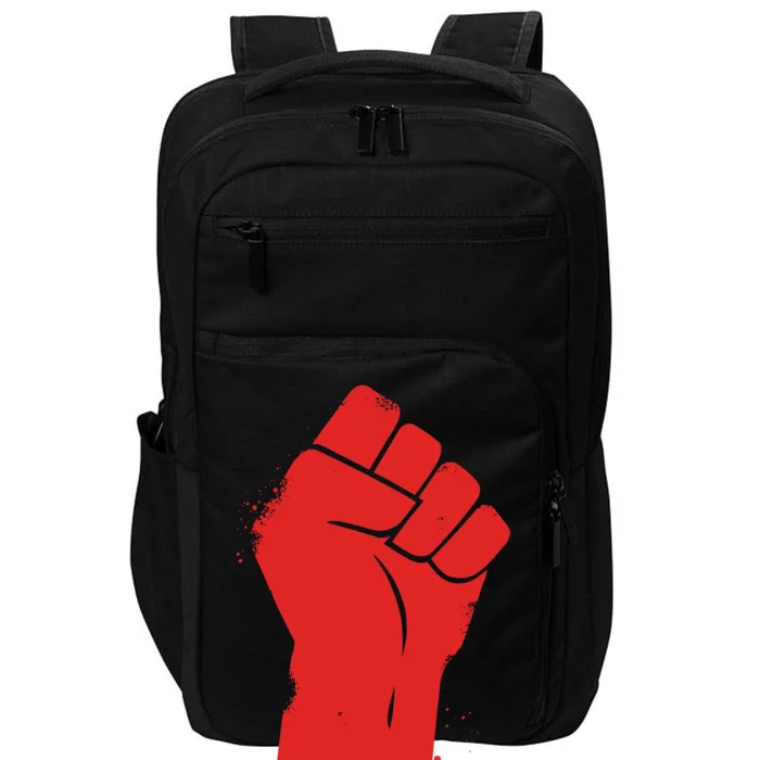 Rose Fist Women's Rights Impact Tech Backpack