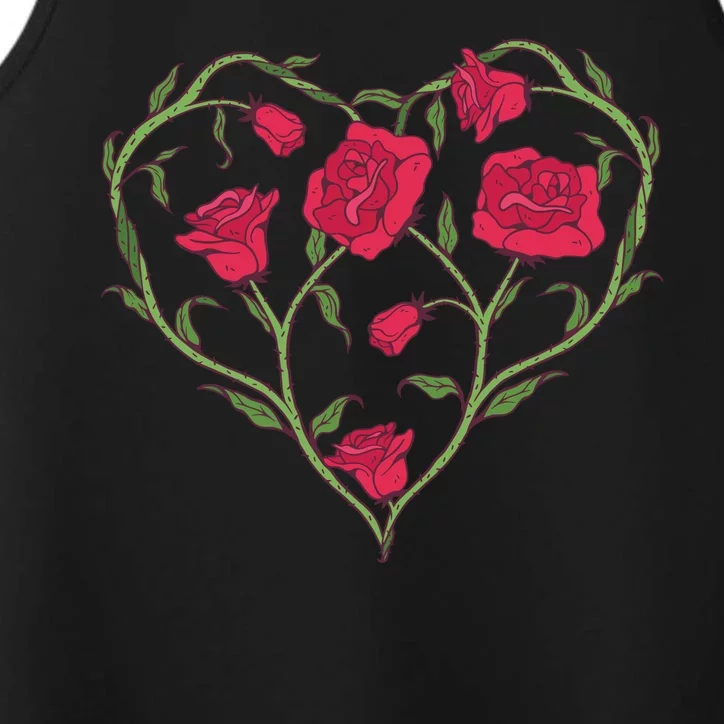 Rose Heart Performance Tank