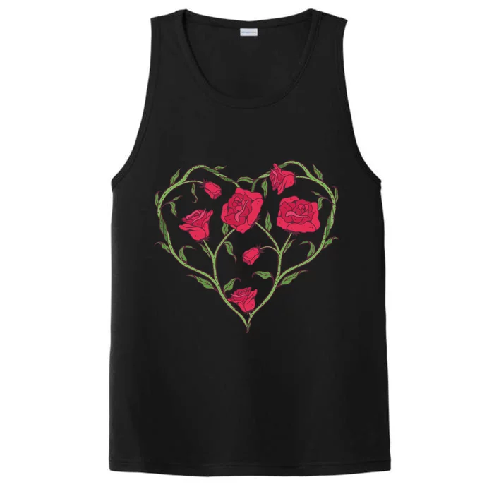 Rose Heart Performance Tank