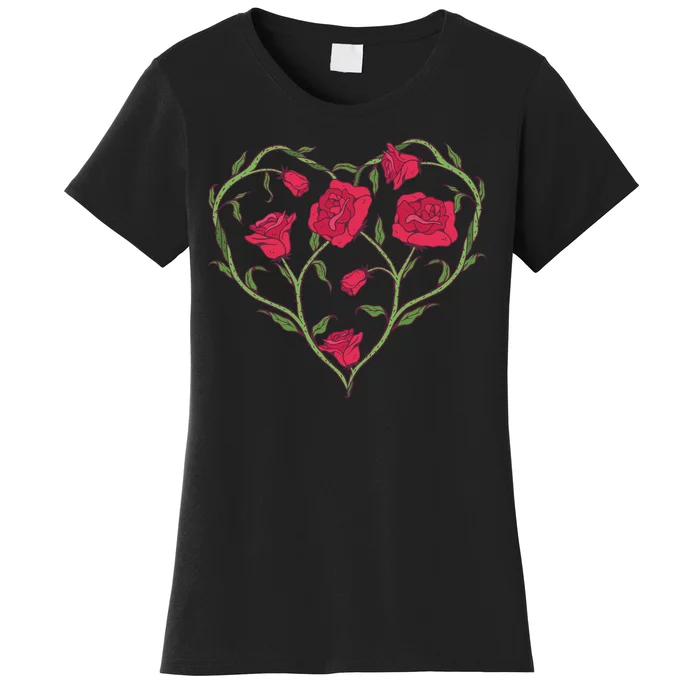 Rose Heart Women's T-Shirt