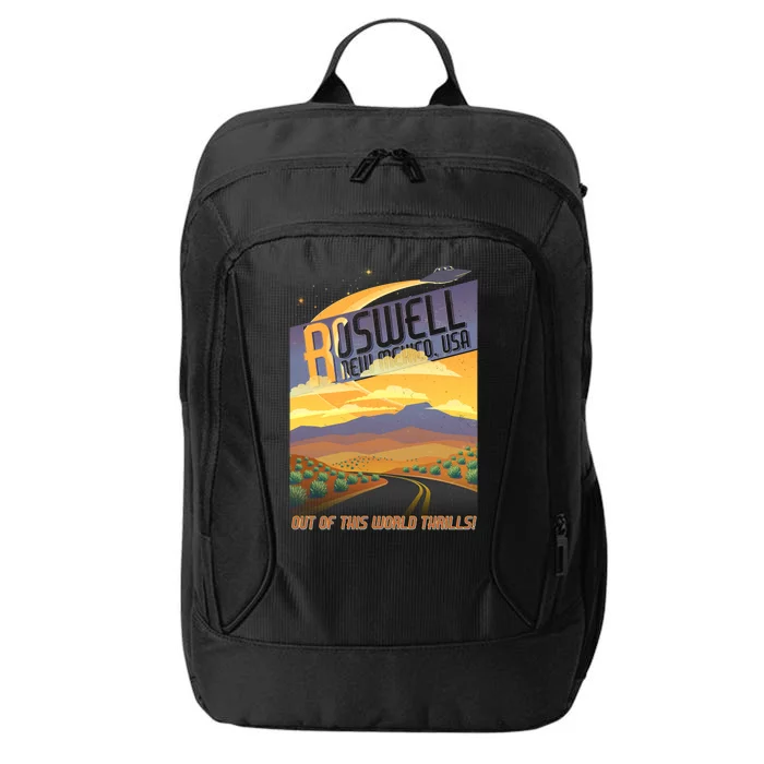 Roswell New Mexico Travel Poster City Backpack