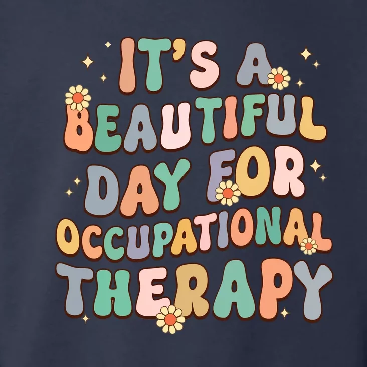 Retro Occupational Therapy Toddler Hoodie