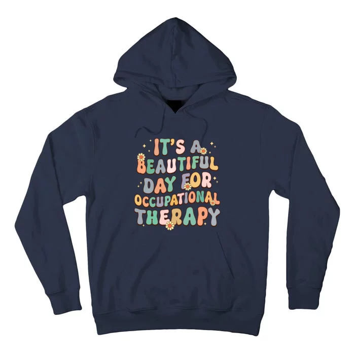 Retro Occupational Therapy Tall Hoodie