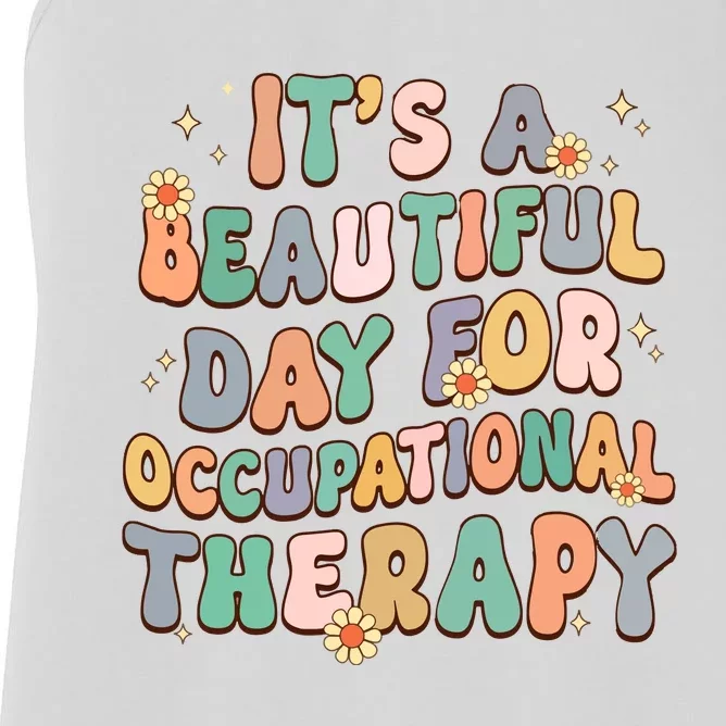 Retro Occupational Therapy Women's Racerback Tank