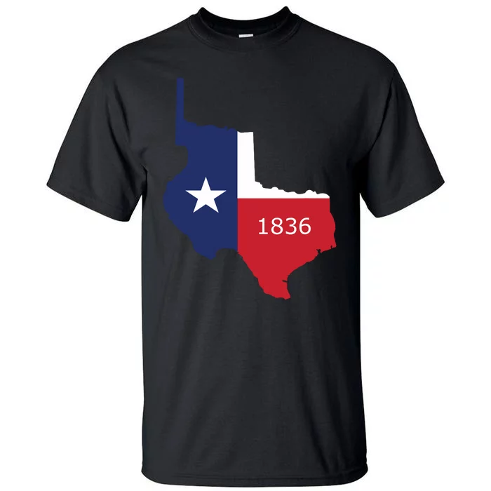 Republic Of Texas 1836 Lone Star State Tall T-Shirt