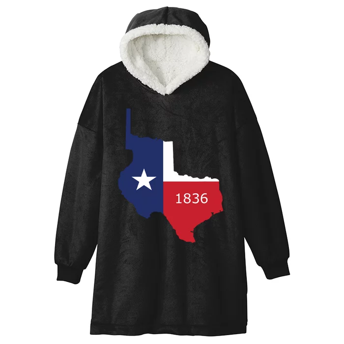 Republic Of Texas 1836 Lone Star State Hooded Wearable Blanket