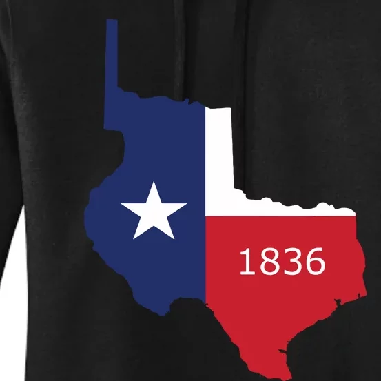 Republic Of Texas 1836 Lone Star State Women's Pullover Hoodie