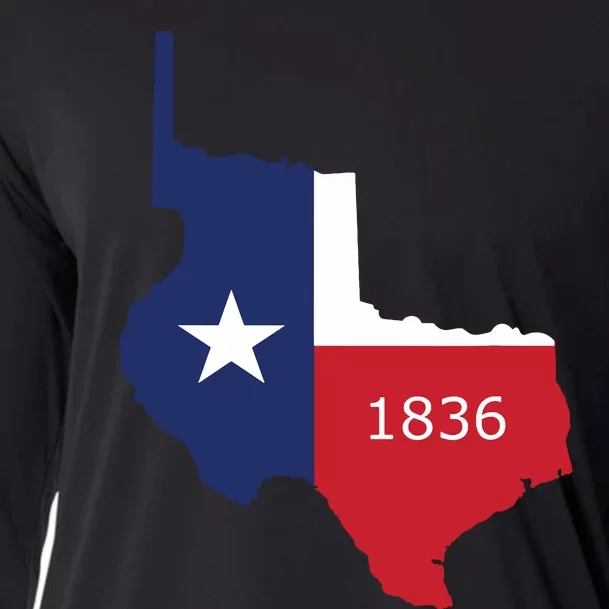 Republic Of Texas 1836 Lone Star State Cooling Performance Long Sleeve Crew