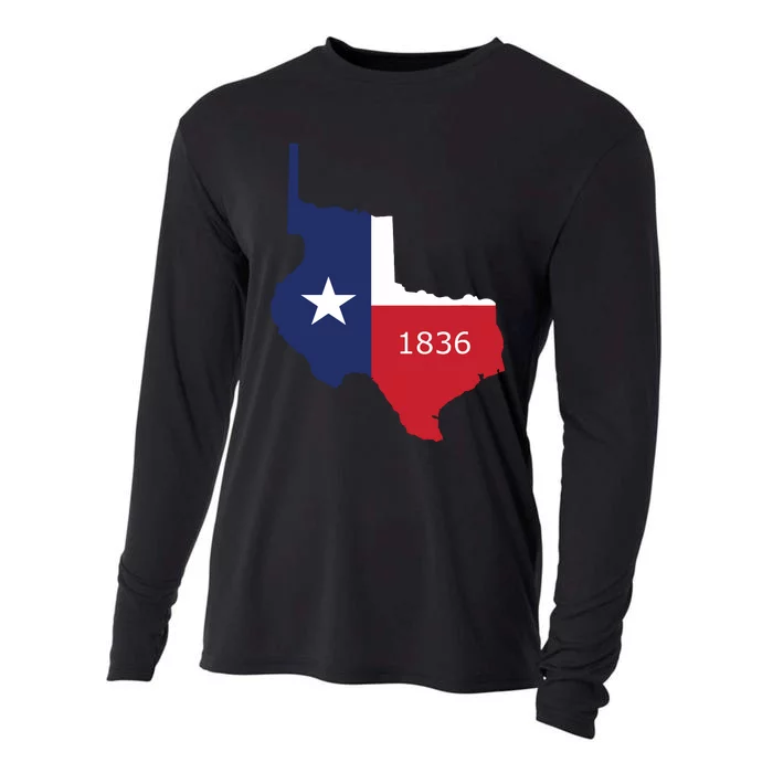 Republic Of Texas 1836 Lone Star State Cooling Performance Long Sleeve Crew