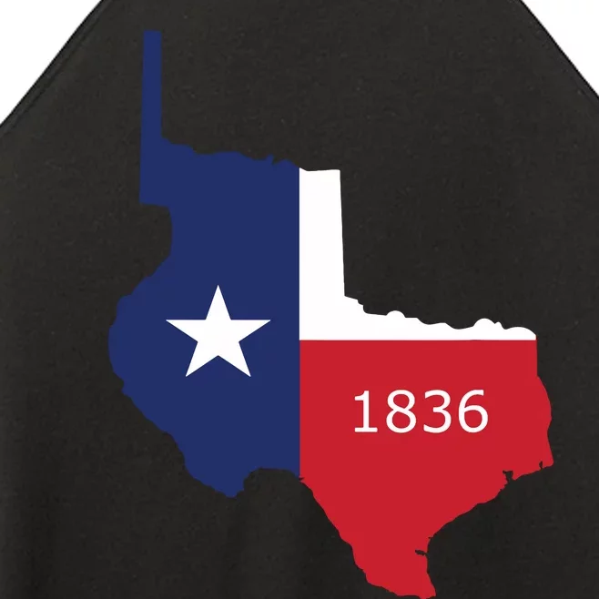 Republic Of Texas 1836 Lone Star State Women’s Perfect Tri Rocker Tank