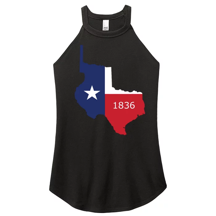 Republic Of Texas 1836 Lone Star State Women’s Perfect Tri Rocker Tank