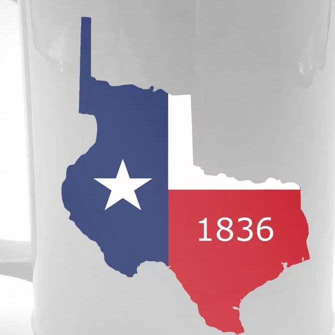 Republic Of Texas 1836 Lone Star State Front & Back Beer Stein