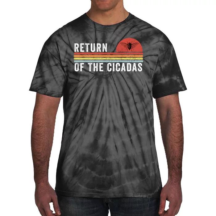 Return Of The Cicadas Funny Cicada Nature Lover Cicada Emergence Cicada Lover Tie-Dye T-Shirt