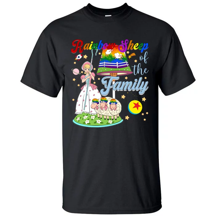 Rainbow Of The Family Bo Peep Lgbt Pride Month Tall T-Shirt