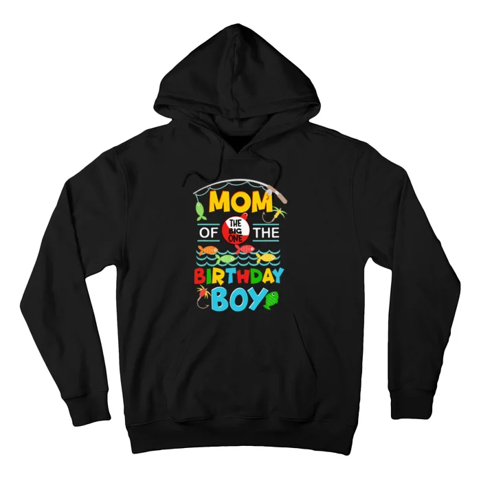 Retro Ofishally The Best mom Fishing Father Fisherman mom Hoodie