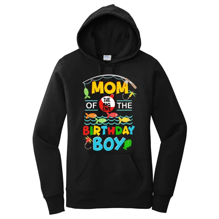 Retro Ofishally The Best mom Fishing Father Fisherman mom Women's Pullover Hoodie