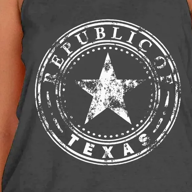 Republic Of Texas Women's Knotted Racerback Tank