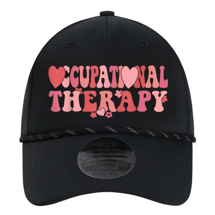 Retro Occupational Therapist Valentine's Day Therapist OT Performance The Dyno Cap