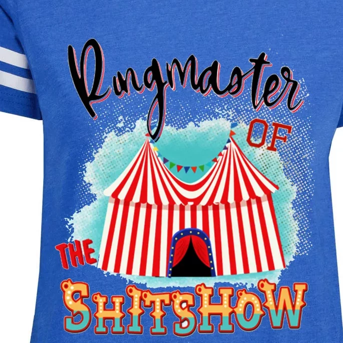 Ringmaster Of The Shitshow Welcome The Shitshow Enza Ladies Jersey Football T-Shirt