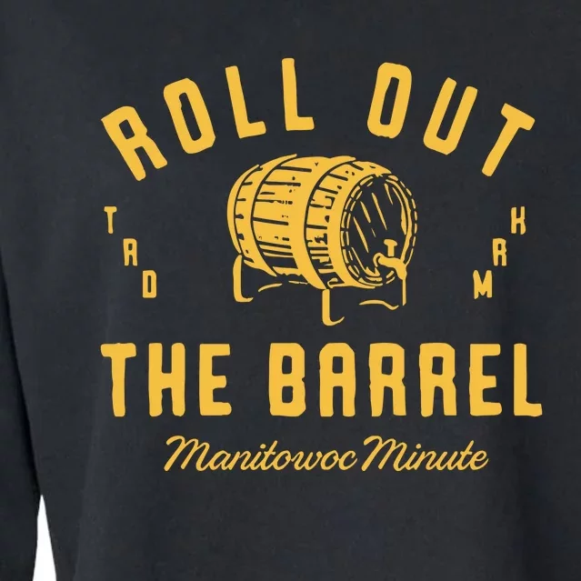 Roll Out The Barrel Manitowoc Minute Cropped Pullover Crew