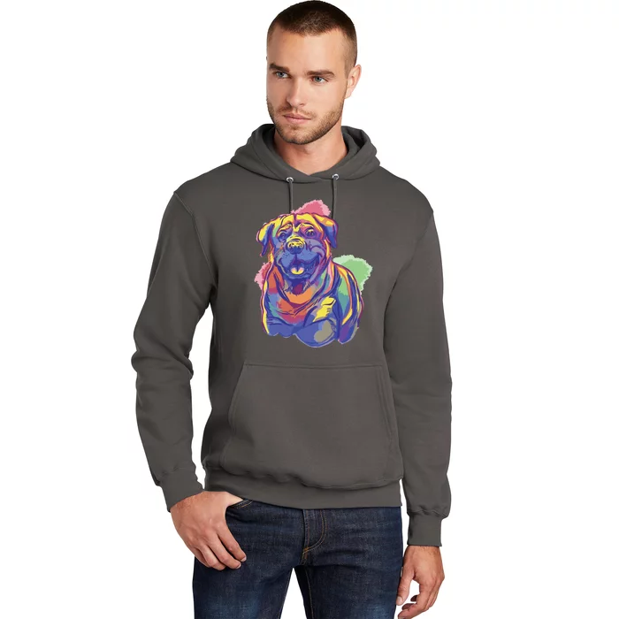 Rottweiler Colorful Dog Hoodie