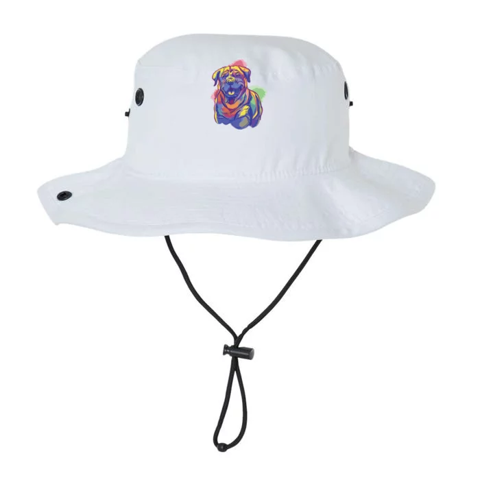 Rottweiler Colorful Dog Legacy Cool Fit Booney Bucket Hat