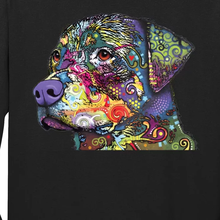 Rottweiler Dog Dean Russo Tall Long Sleeve T-Shirt