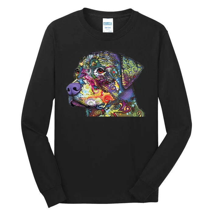 Rottweiler Dog Dean Russo Tall Long Sleeve T-Shirt