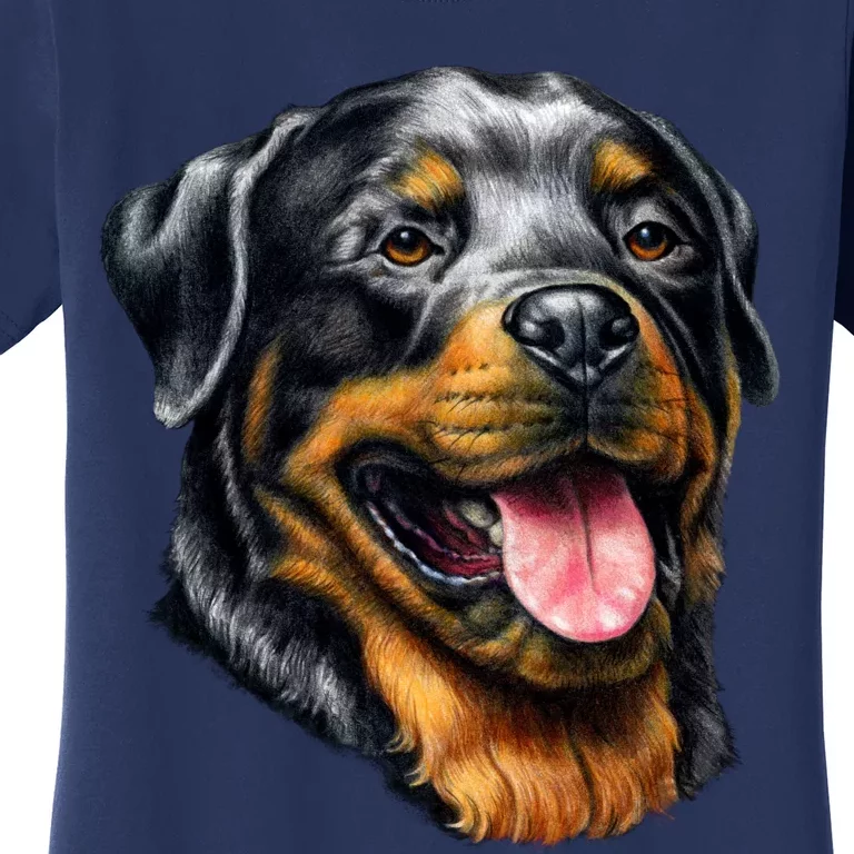 Rottweiler Face Women's T-Shirt