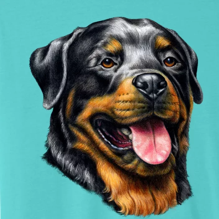 Rottweiler Face ChromaSoft Performance T-Shirt