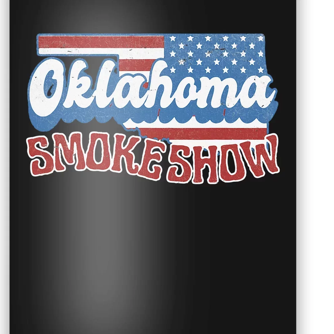 Retro Oklahoma Usa Flag Oklahoma Concert Poster