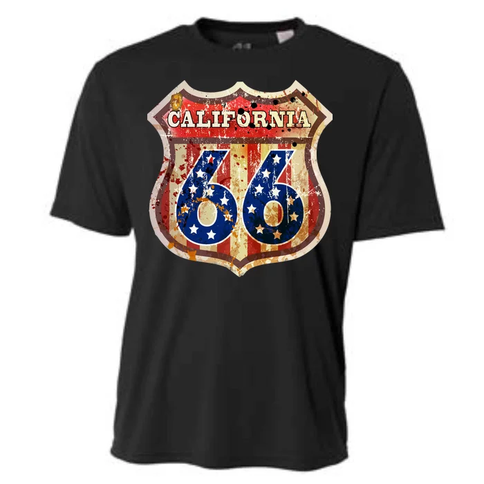 Route 66 California Cooling Performance Crew T-Shirt