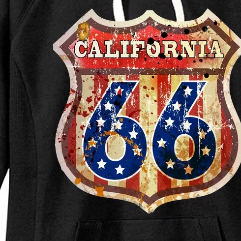 Route 66 California Women's Fleece Hoodie