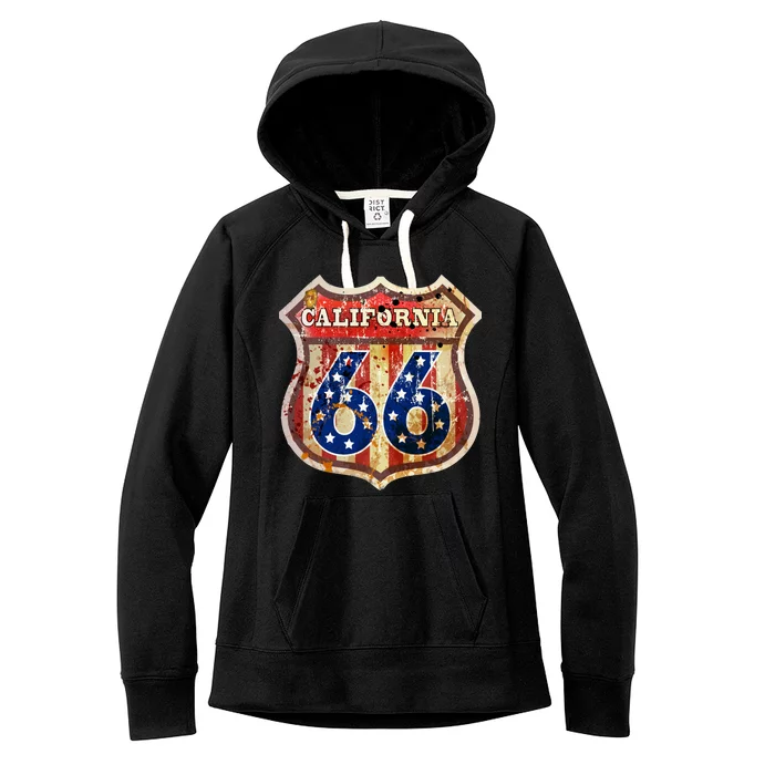 Route 66 California Women's Fleece Hoodie