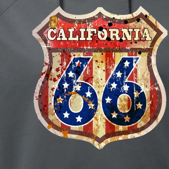 Route 66 California Performance Fleece Hoodie