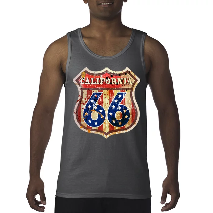 Route 66 California Tank Top