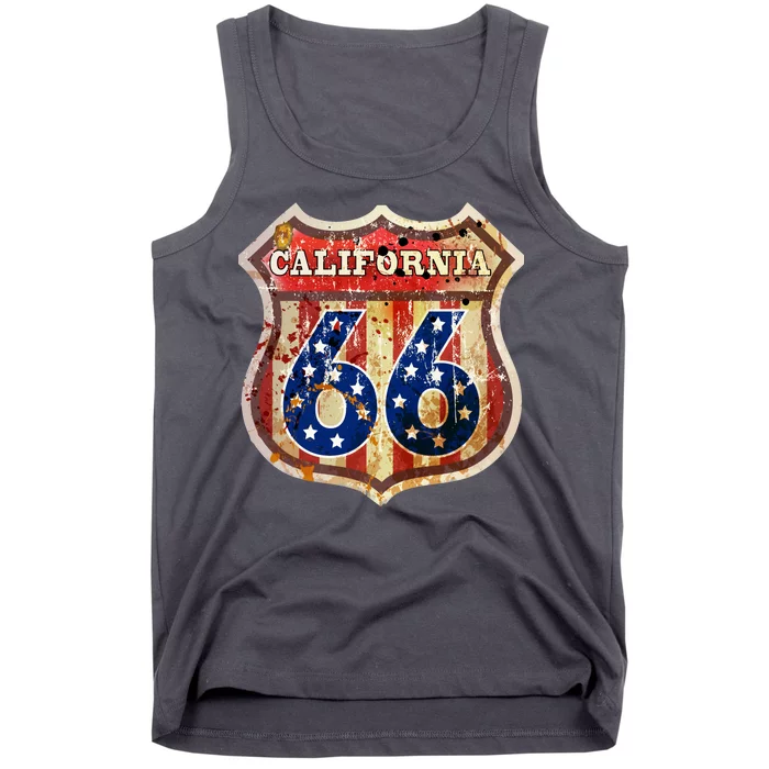 Route 66 California Tank Top