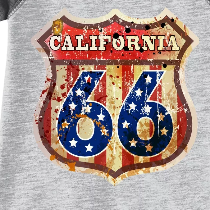 Route 66 California Infant Baby Jersey Bodysuit